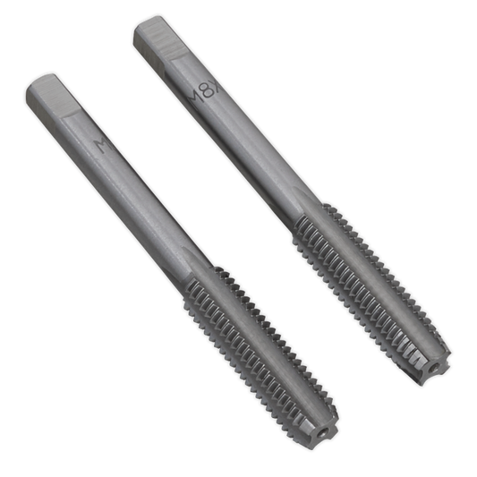 2pc M8 x 1.25mm Tap Set (Taper & Plug)