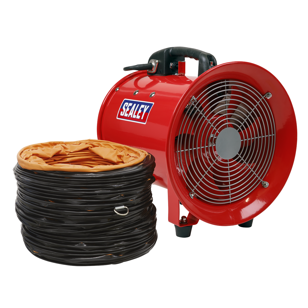 Ø250mm Portable Ventilator with 5m Ducting