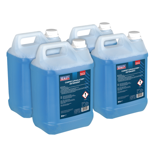 5L Carpet/Upholstery Detergent - Pack of 4