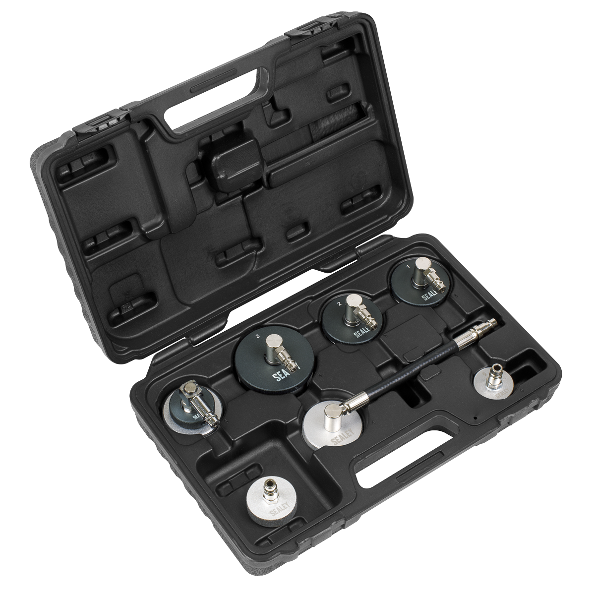 7pc Brake & Clutch Pressure Bleeder Cap Set