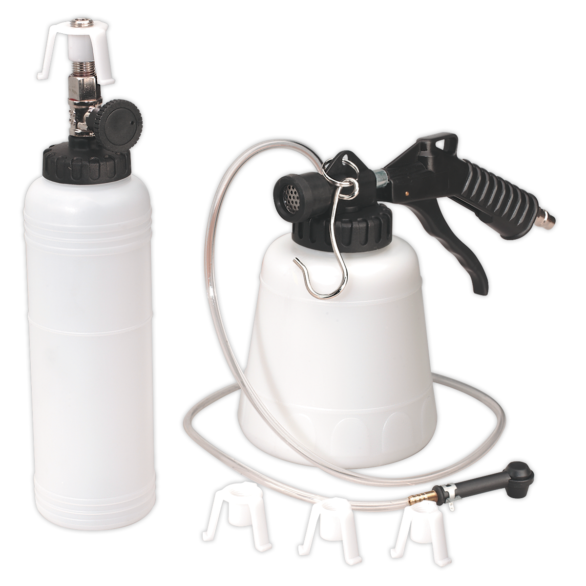 1L Pneumatic Vacuum Brake & Clutch Bleeder Kit with Replenishment System