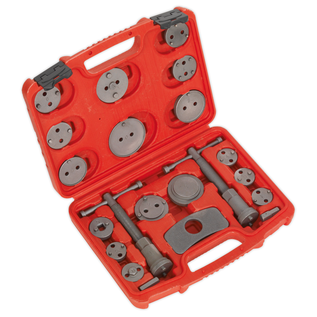 21pc Brake Piston Wind-Back Tool Kit