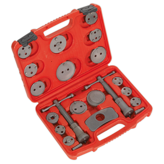 21pc Brake Piston Wind-Back Tool Kit