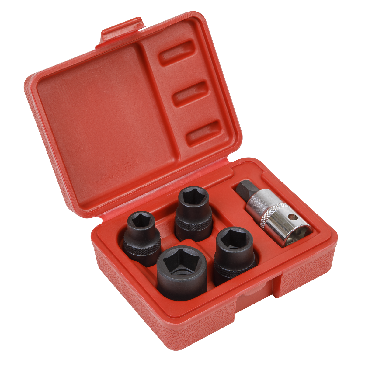 5pc 1/2"Sq Drive Brake Caliper Socket Set