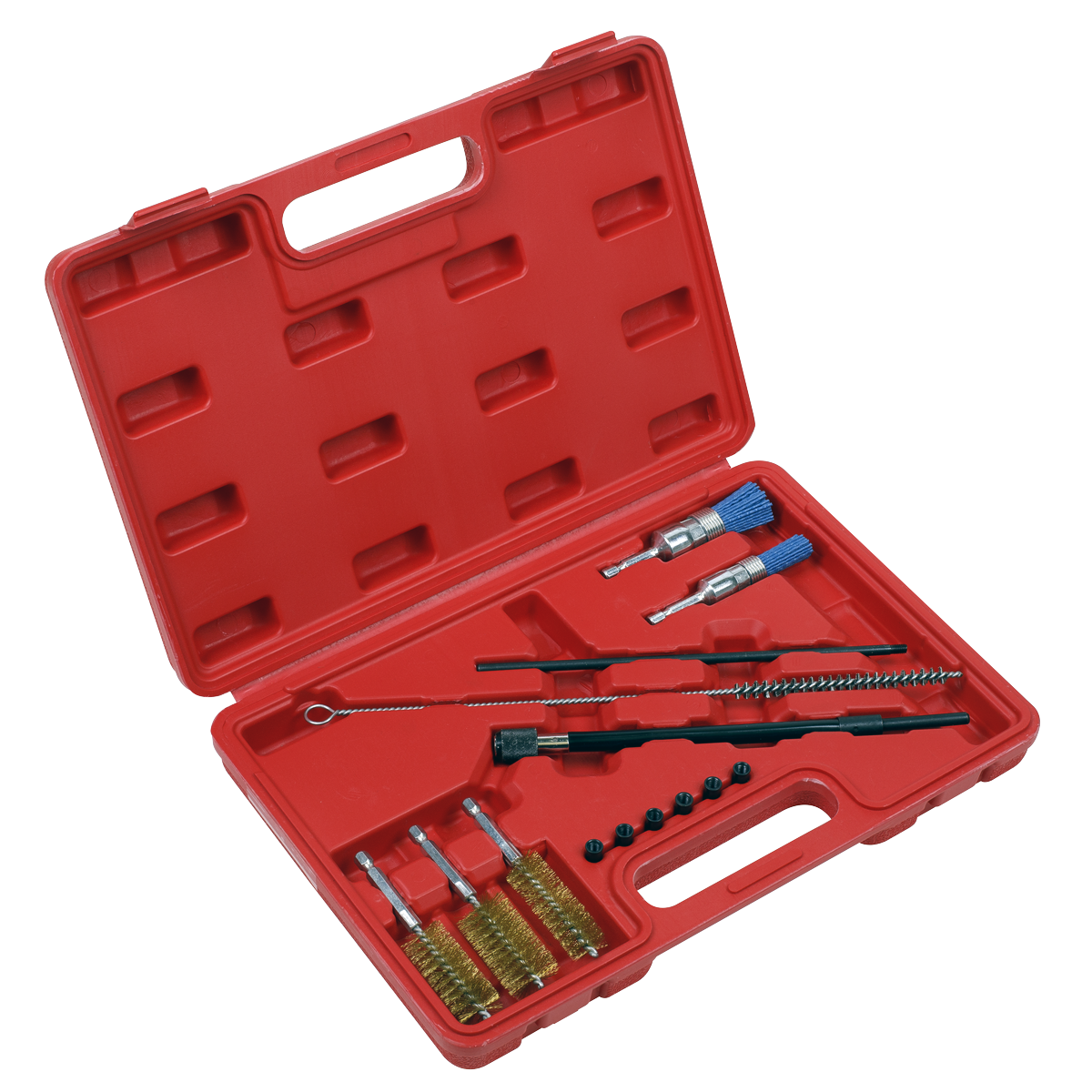 14pc Injector Bore Cleaning Brush Set