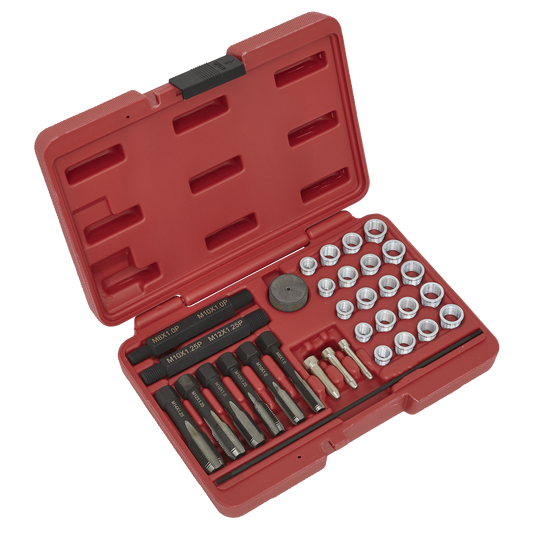 33pc Glow Plug Thread Repair Set