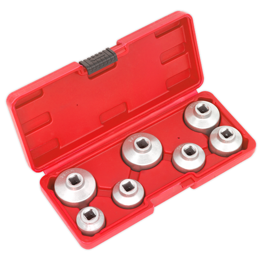 7pc Oil Filter Cap Wrench Set