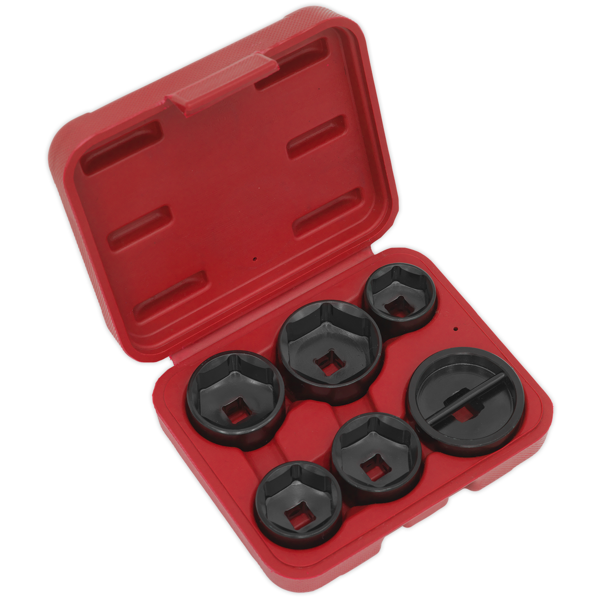 6pc Oil Filter Cap Wrench Set