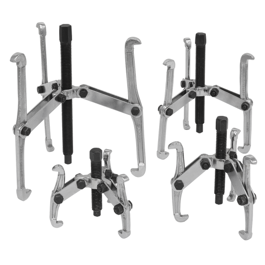 4pc Triple Leg Gear Reversible Puller Set