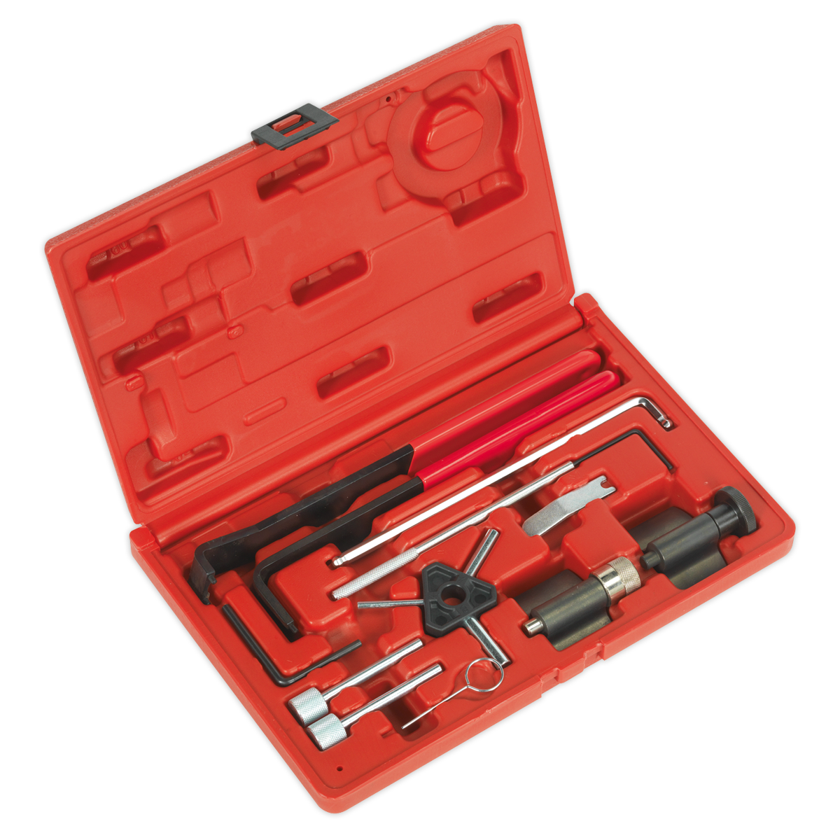 Diesel Engine Timing Tool Kit - for VAG, Dodge, Ford, Mitsubishi - 1.2D/1.4D/1.6D/1.9D/2.0D - Belt Drive