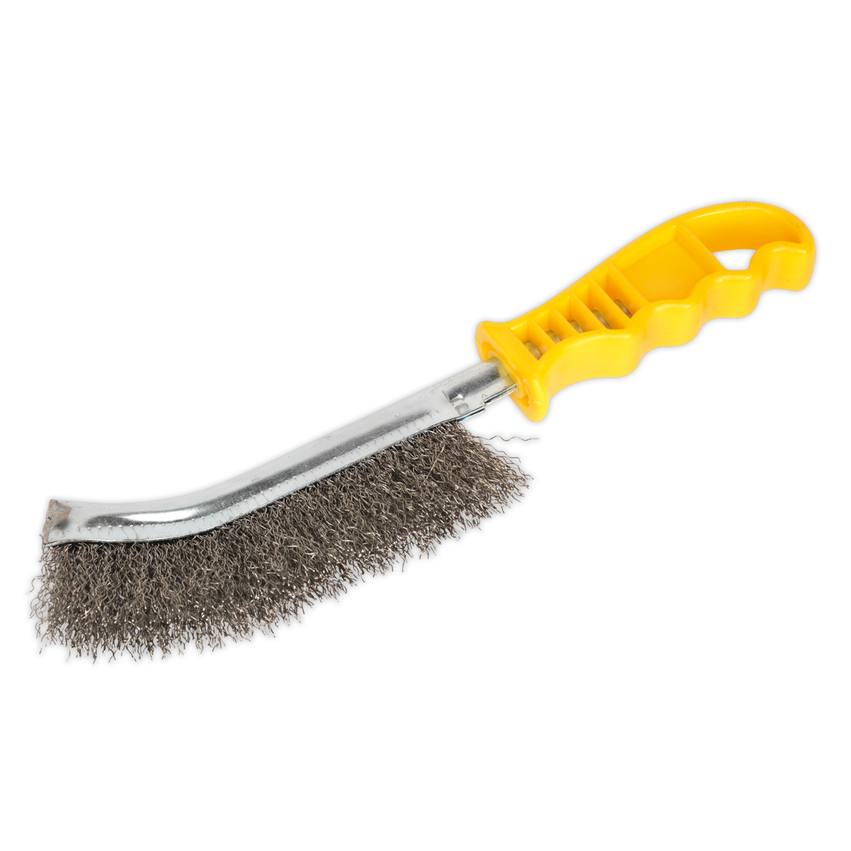 Stainless Steel Wire Brush - Plastic Handle