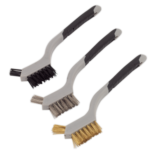 3pc Miniature Wire Brush Set