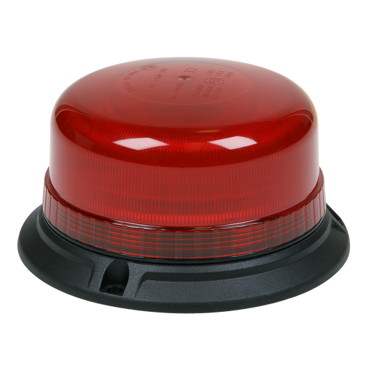 12V/24V SMD LED Warning Beacon with 3 x 6.5mm Bolt Fixing - Red