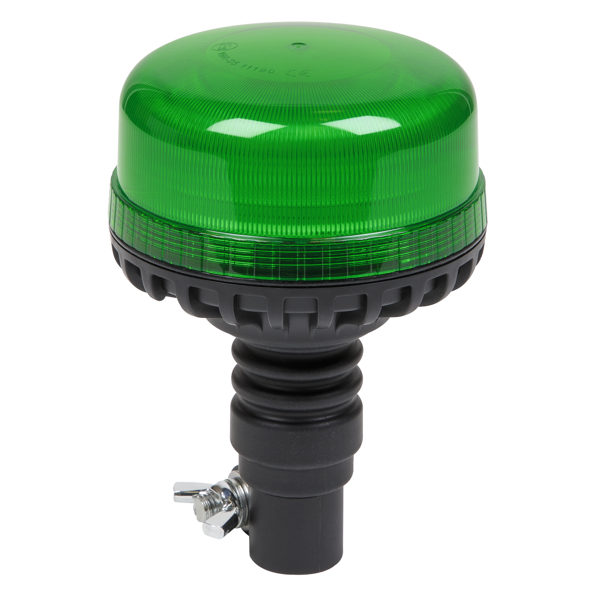 12V/24V SMD LED Warning Beacon with Flexible Spigot Fixing - Green