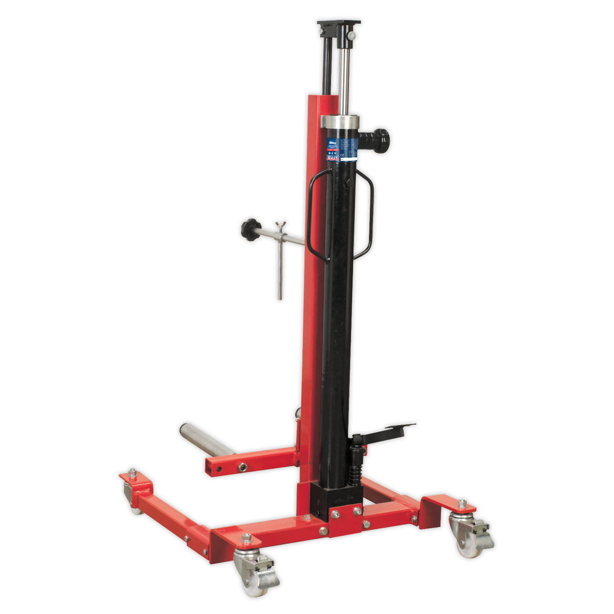 80kg Wheel Removal/Lifter Trolley with Quick Lift