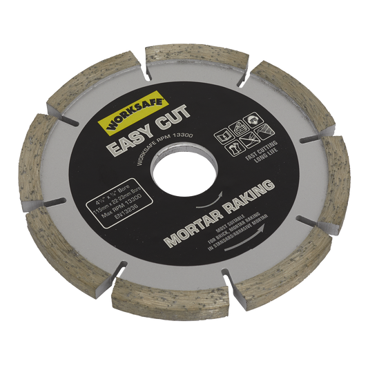 Ø115 x Ø22mm Easy Cut Diamond Blade - Mortar Raker