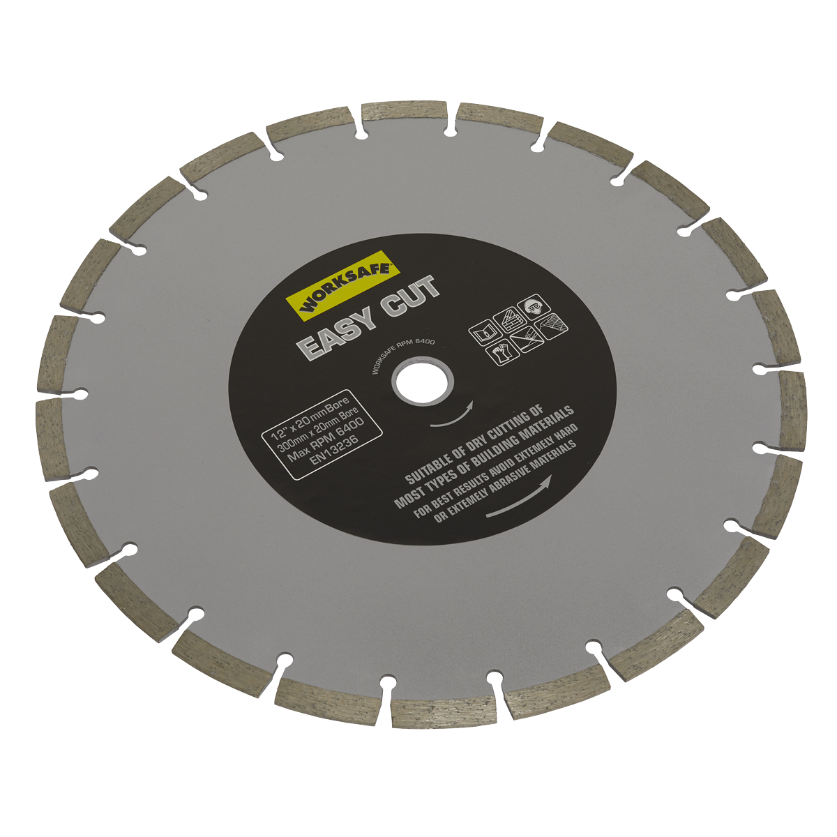 Ø300 x 20mm Silver Easy Cut Diamond Blade