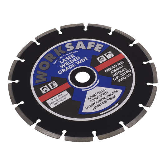 Ø230 x Ø22mm Asphalt/Tarmac Diamond Blade