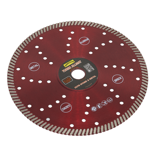 Ø230 x Ø22mm Turbo Allmat Diamond Blade