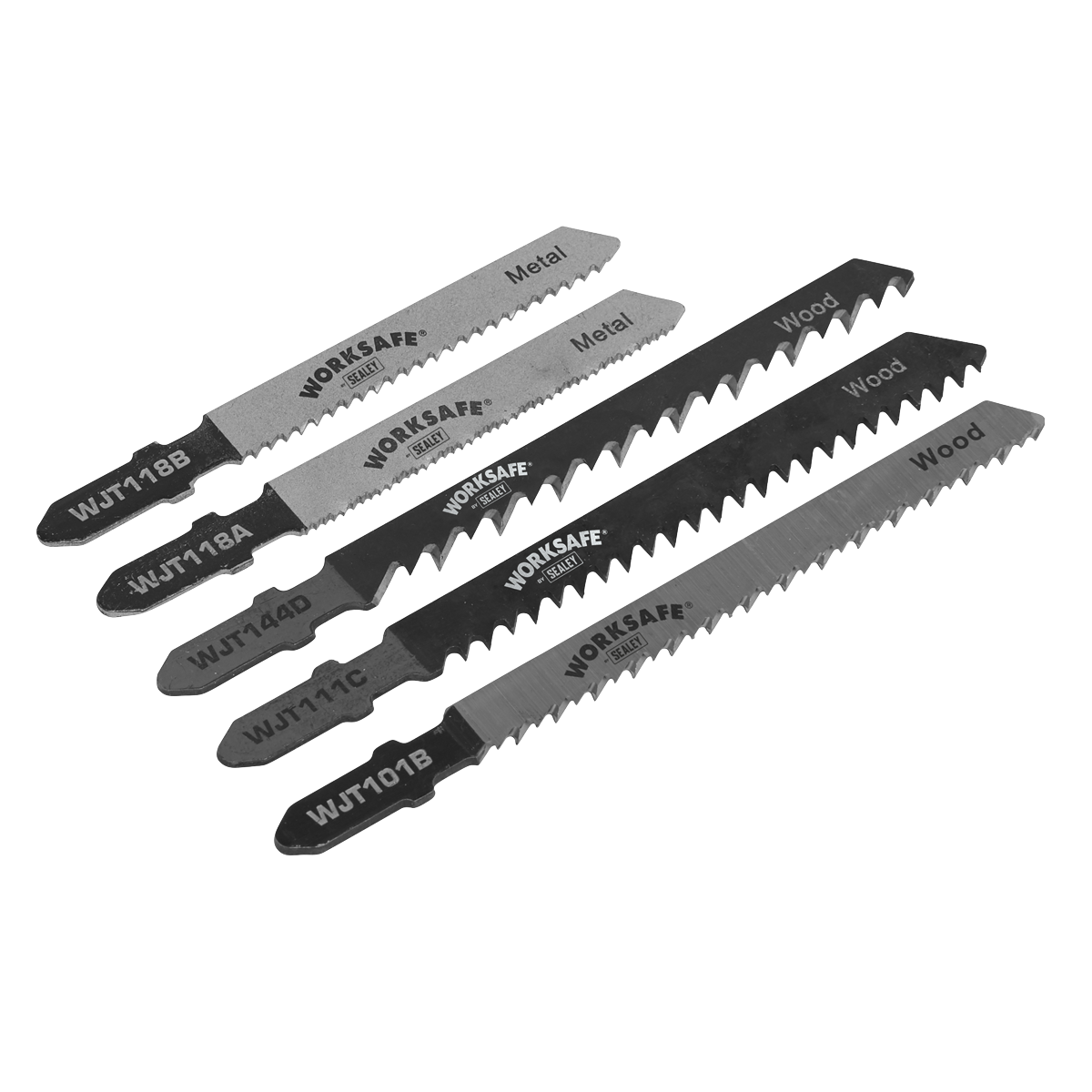 Jigsaw Blades Assorted - Pack of 5