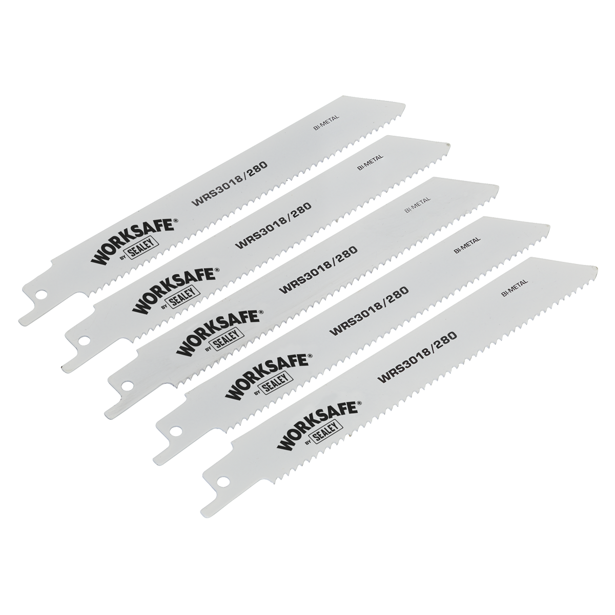 280mm 10tpi Reciprocating Saw Blade - Pack of 5