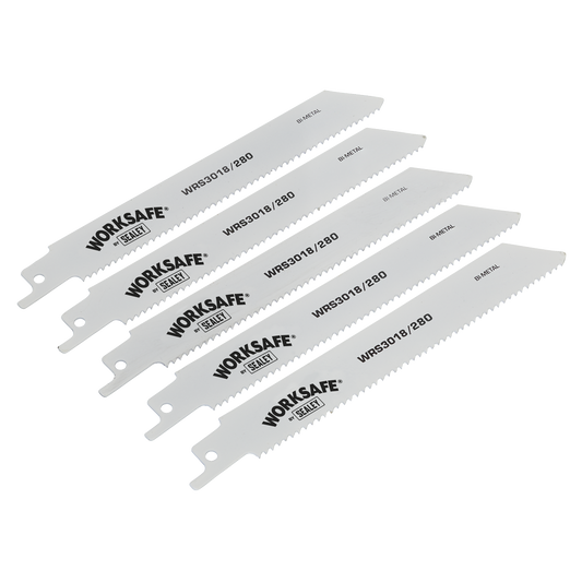 280mm 10tpi Reciprocating Saw Blade - Pack of 5