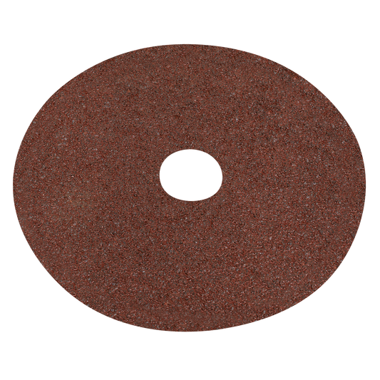 Ø125mm Fibre Backed Disc 24Grit - Pack of 25