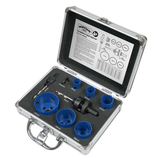 9pc Plumber's Hole Saw Kit