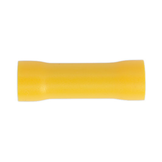 Ø5.5mm Yellow Butt Connector Terminal - Pack of 100