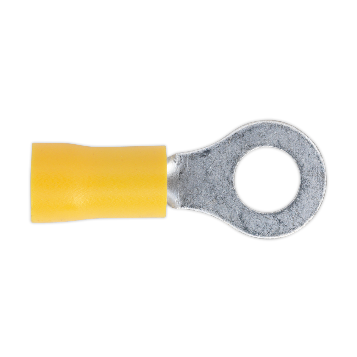 Ø6.4mm (1/4") Yellow Easy-Entry Ring Terminal - Pack of 100