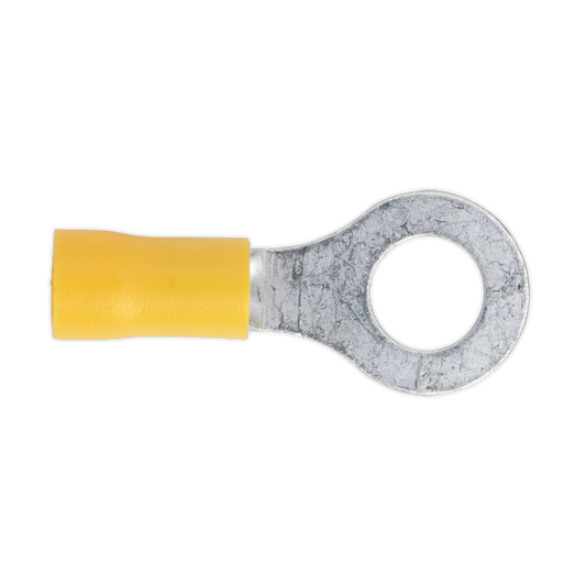 Ø8.4mm (5/16") Yellow Easy-Entry Ring Terminal - Pack of 100