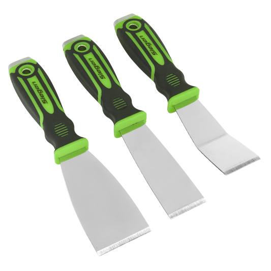 3pc Scraper Set with Hammer Cap
